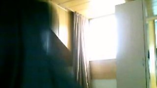 Mature in Black Stockings on Webcam