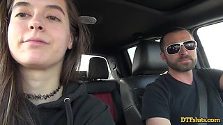 Abbie Maley And James Deen Fuck In The Woods