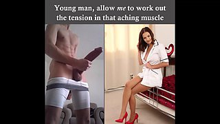 Slideshow - masturbate for his nurse