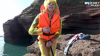 Lifejacket, Pvc, and Neoprene Soaked in Sun and Spunk