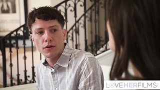 Rion King and Bella Blu's nose piercing movie by Love Her Films