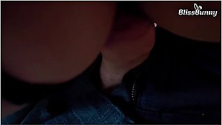 Stranger Rubbing And Fuck Pussy In Her Panties On Crowded Subway. Strangers