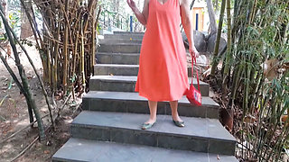 Selena Enjoys Relaxation Sex After Walk