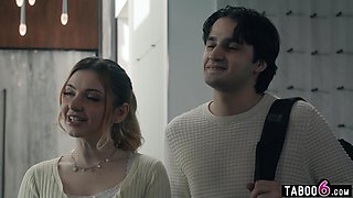 MILF biology teacher tutors horny teens