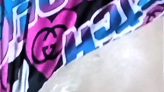 Colombian Latina Masturbates and Touches Her Big Tits