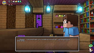 Minecraft Horny Craft - Part 38 the Witch Sucking Me off! by Loveskysanhentai