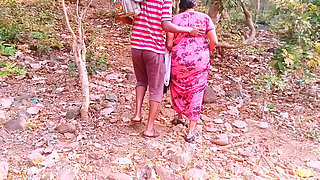 Desi Stepmom and Stepson Outdoor Sex Telugu Dirty Talks