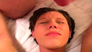 Amateur facial cumshot collection