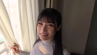 Japanese amateur with big tits hooks up with tourist for steamy fuck