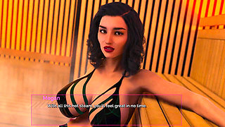 Shut up and dance: hot tub and sauna with sexy girls ep 54