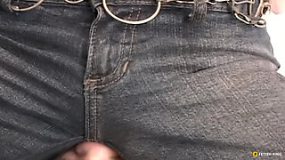 Try to Breath Thru My Sexy Jeans Babe - Lesbian Facesitting Domination