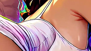 Horny Latina Wife Cheats with Neighbor in Laundry Room - Ai Animation