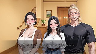 A Hawt Car Blowjob - Ntr'd by My Friend - Nts Route #23 an Ai Animated Sex Game