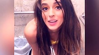 Riley Reid and Abbie Maley share a big cock in pov