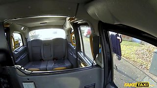 Busty blond uk cougar get a huge facial - faux cab