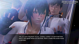 Waifu Academy  Hot Young 18 Years Old Teen with a Perfect Big Ass and a Fit Sexy Body Is Exercising on Bike  Part 17