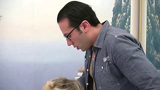 Kelly Pix and Marina Beaulieu in Girl-on-Girl Anal Facials