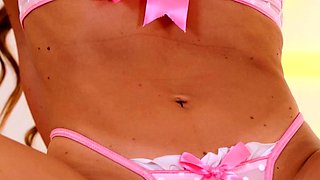 Stunning big tits MILF passion posing