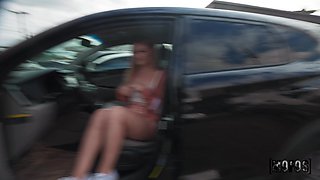 Jimmy's Wild Car Passion in a Public Sneaky Encounter