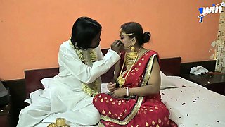 Hot Indian First Night Sex After Wedding