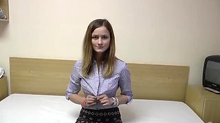 German DP Threesome Fuck with Kerry Raven - Hardcore Amateur Blowjob & Rough Anal