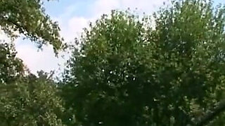 Dominating fingering with masked girl