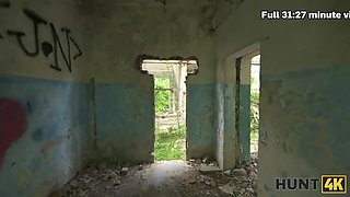 Hot Brunette Eva Tender Gets Wild Anal Fuck with Stranger in Abandoned Place - HD 1080p