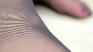 POV BBW Mistress Catastrov Stocking Worship - Sniff My Sweaty Stockings