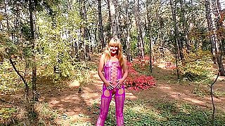Russian Kinky Model Seduced Photographer In The Forest