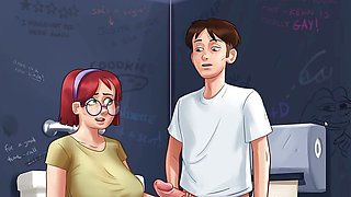 step sister make hot seen in summertime saga part12