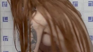 Pissing and Masturbating in the Shower