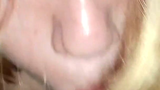 Girl in Lingerie Gets Cum Stuffed in Her Throat