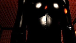 Mistress in Black Latex - POV Cowgirl