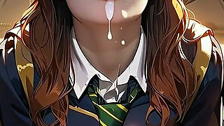Rough Deepthroat Blowjob - Massive Facial Cumshot