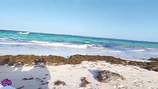 Amateur Latina Abella Olsen Gets Risky Outdoor Sex on Secret Island - Big Cock Cream Pie on Boat POV