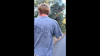 Twink Sucks and Then Takes a Big Inside and Cums