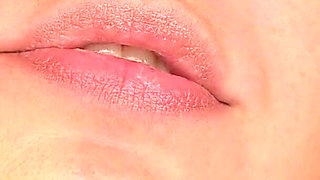 Up Close Gummy Bear Eating: Mouth Fetish