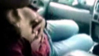 Asian Babe Gives Blowjob in a Car - Amateur Indonesian Video