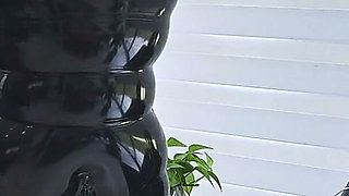 Inflatable Suit Edging and Denial, Part 2 - Alex Latex