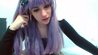 Pink pussy and ass kinky solo toy fun