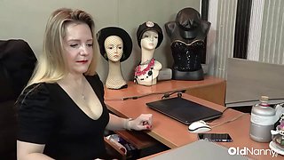 Blonde MILF Doctor Lacey Starr Fucks Patient Luke Hardy