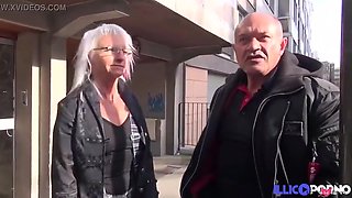 Maude, Slutty Cougar, Double Banged Inside Front Of Her Hubby