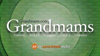 Ellie Vero, the naughty cougar, gets down and dirty with her grandmama's pussy in this hot lingerie video