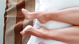 Amateur Blonde Mature Wife Enjoys Morning Sex for Wake up
