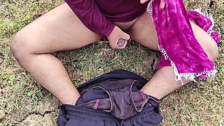 Village Indian Aunty Fucked At Field By His Hot Desi Hd Sex Video