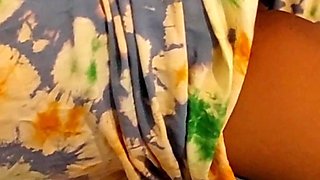 Sri Lankan - Accidentally Went Step Sisters Bed Room - Sexy Nighty Frock - Asian Hot Couple
