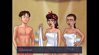 Summertime Saga Lopez + Martinez and Liu Animation Collection [part 25] Nude Sex Game Play [18+]