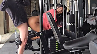 I Fucked the Hot Brunette at the Gym and Even Came Inside Her!