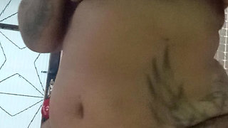 Shaking the big fat ass