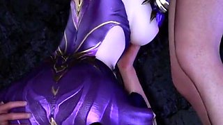 Zi Yan 3D Temptation: Goddess of Curves - 3D Animation